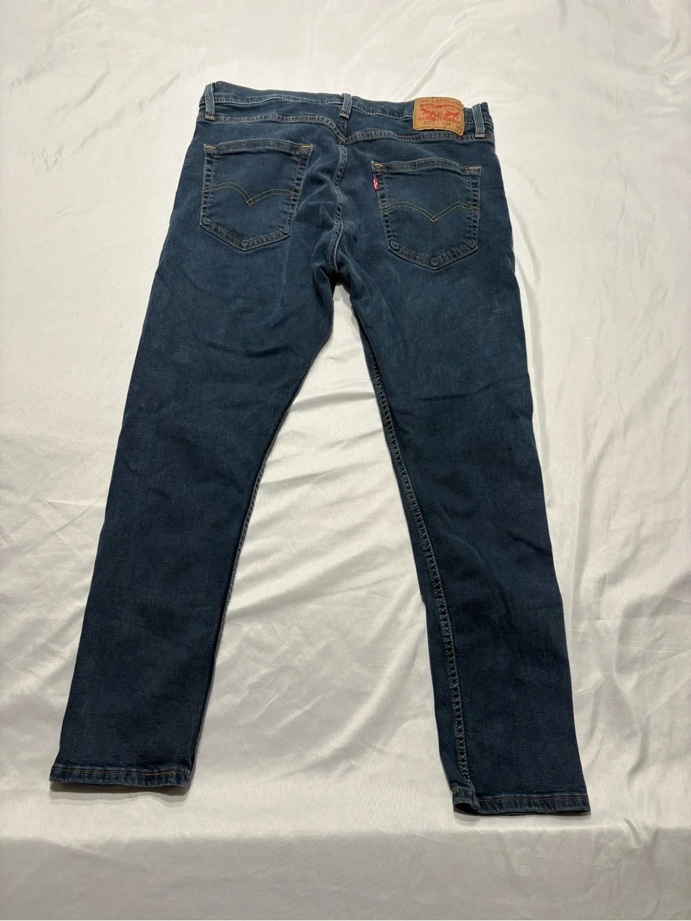 Levi's 512 34x30 Men's Skinny Jeans in Dark Blue Wash